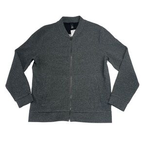 H&M Men’s Zip Up Cardigan Jacket NWT Grey Size Large